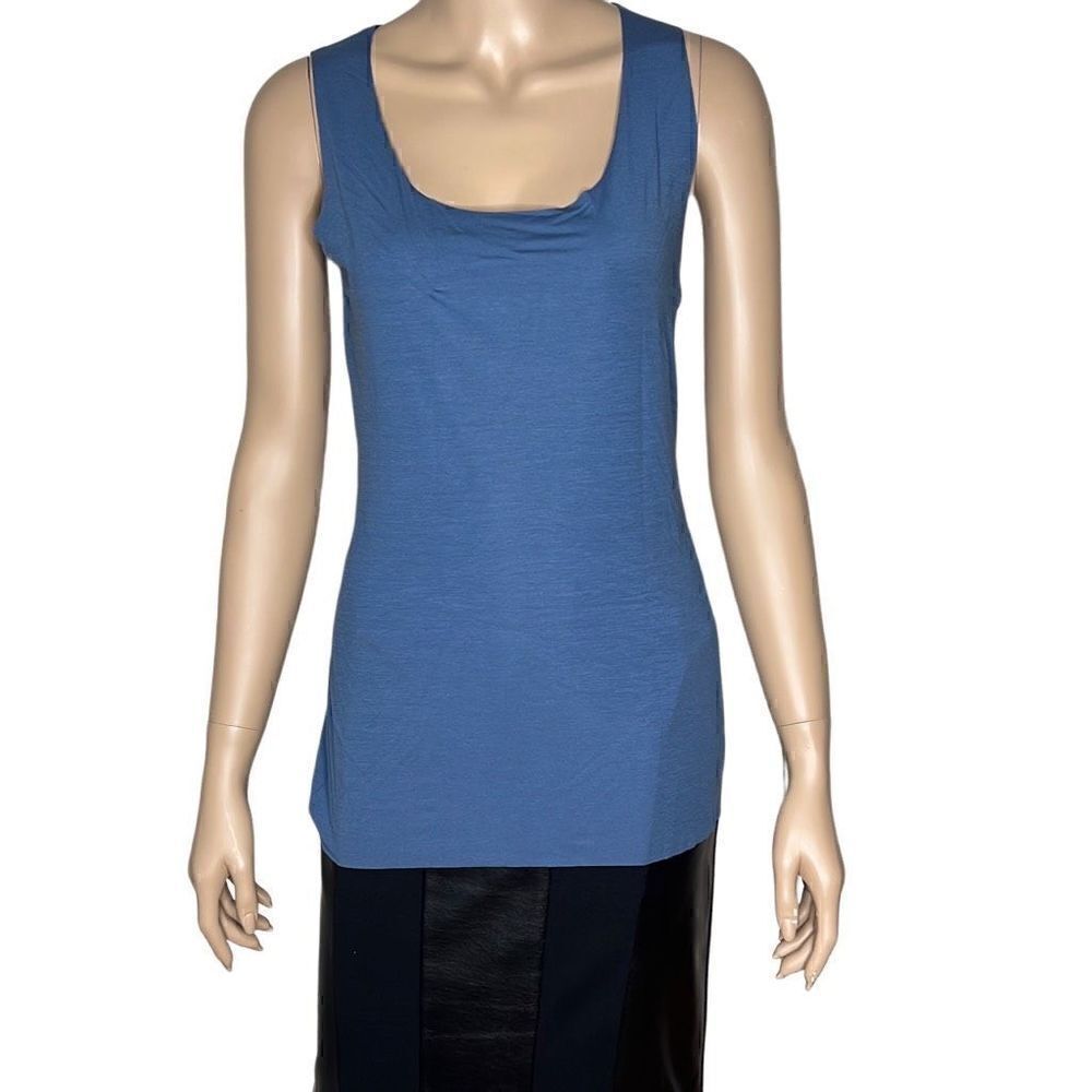 NWT Wolford Aurora Pure Tank Top 52730 Denim S